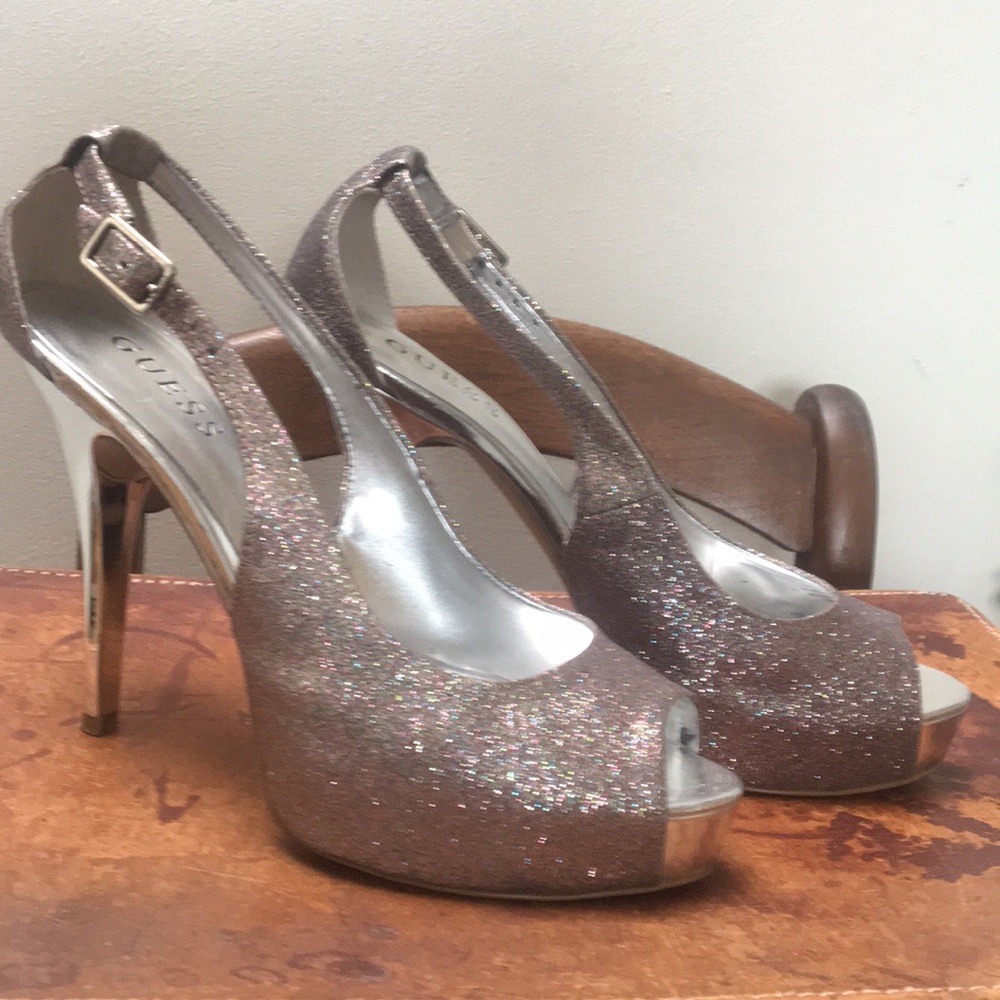 Guess Dressy Platform High-heeled Sandals